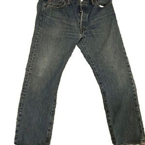 Vintage 90s Levi’s 501 Women’s Jeans 38x30 Red Tab Mid Rise